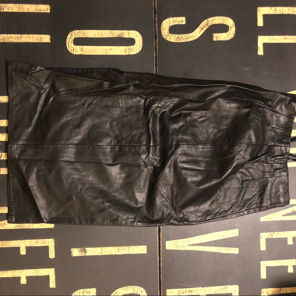 Perfect Leather Skirt